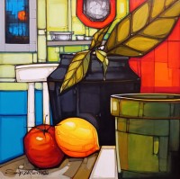 Salman Farooqi, 48 x 48 Inch, Acrylic on Canvas, Abstract Painting, AC-SF-676 Salman Farooqi, 48 x 48 Inch, Acrylic on Canvas, Abstract Painting, AC-SF-676